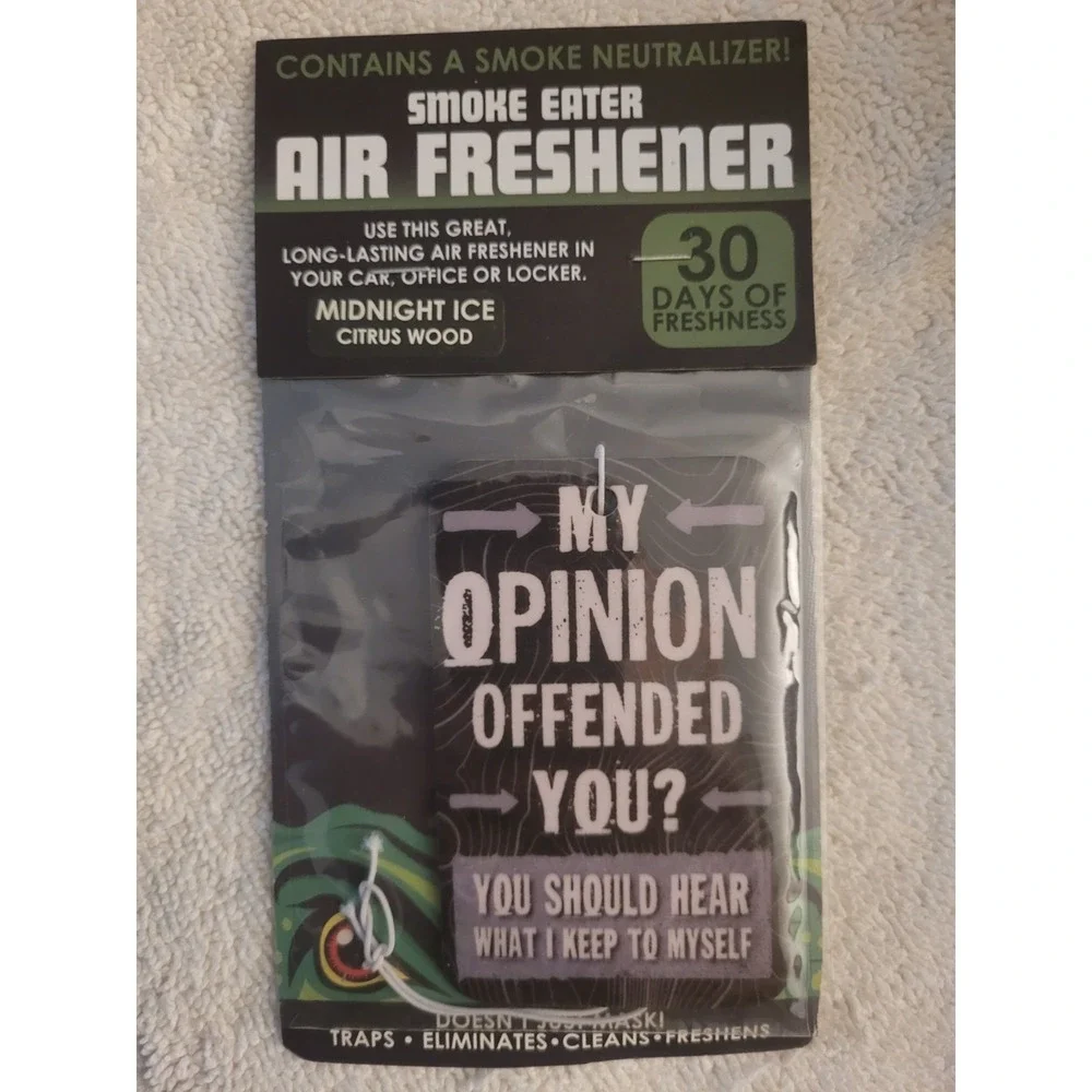 Smokezilla Smoke Eater Hanging Air Freshener Smoke Zilla